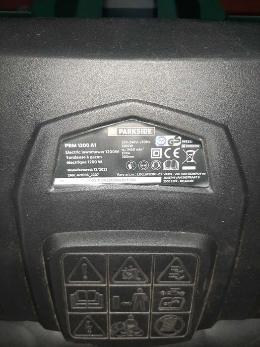Masina de tuns iarba/gazon electrica PARKSIDE PRM 1200 A1-5lei transp