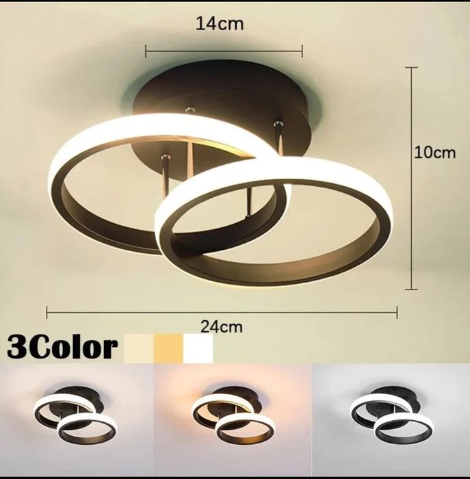 LED Лампа с 3 светлини таван