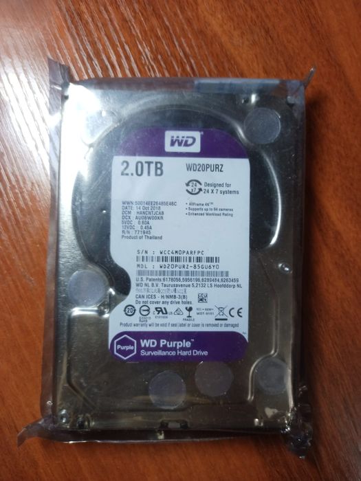 Жесткий Диск WD Purple