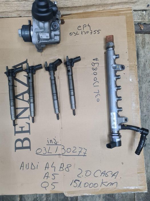 Kit injectie Audi a4 b8 2.0d caga caha cagb 03l130277