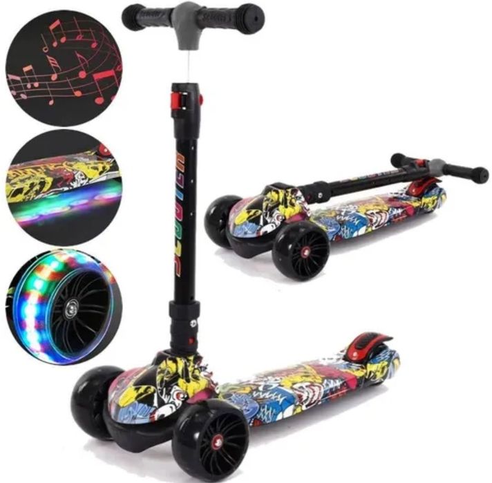 Super skidkada samokatlar