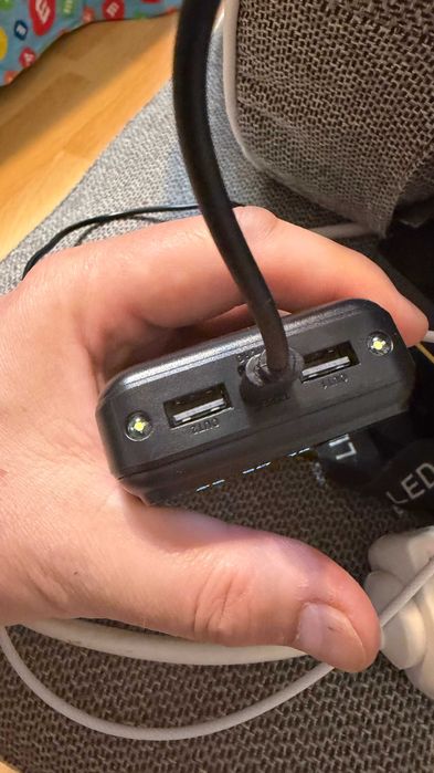 20000mAh Baterie Portabilă, 5V/2A, Dual USB, pentru Telefoane IOS/Android, Tablete și Alte Dispozitive Electronice, Baterie Li-Polymer Călătorii