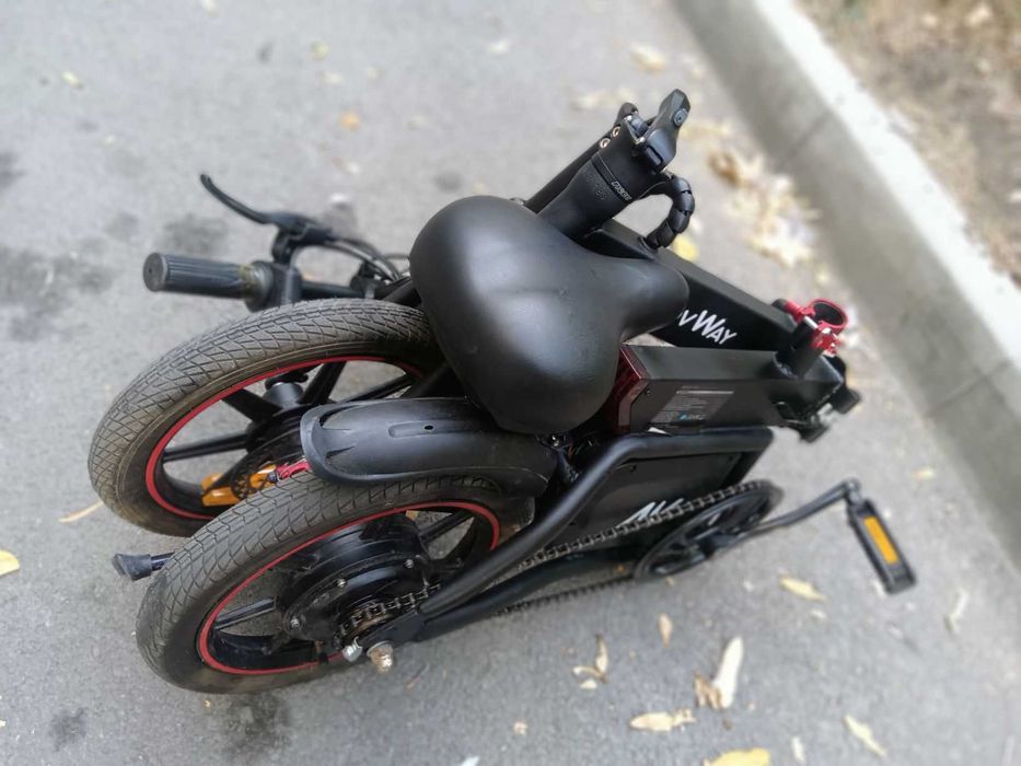 ЕЛЕКТРИЧЕСКИ ВЕЛОСИПЕД колело включително сгъваем, прекрасно състояние, зарядно, батерия ОК, тест и вземане от Шумен, СУПЕР НИСКА ЦЕНА