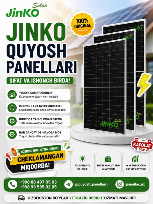 Quyosh panel Jinko