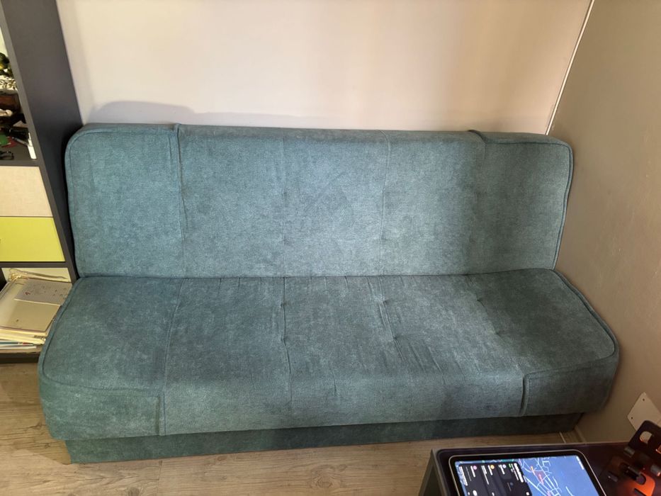 диван 170см двуместен. КАТО НОВ!!! БЕЗ СКЪСАНО!! БЕЗ ПЕТНА!!!