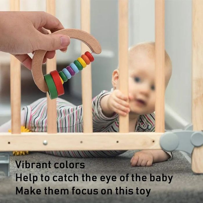 Дървени играчки Монтесори музикални инструменти дрънкалки за бебе