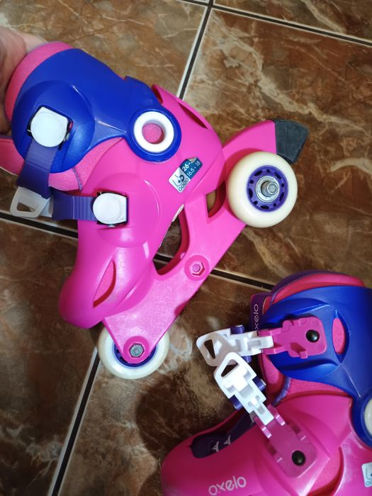 Patine cu rotile (role) reglabile, 26-28, stare foarte buna