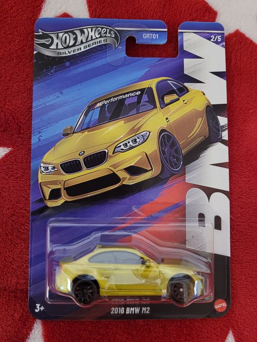 Vand set Hot Wheels Silver Series BMW Edition