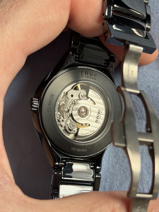 Керамичен часовник Rado True Round Open Heart 40mm