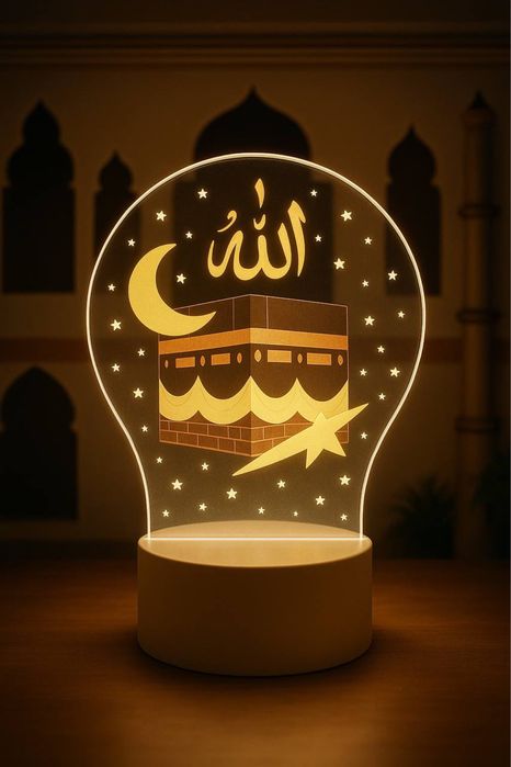 3D LED светильник Рамадан| Ночник, настольная лампа