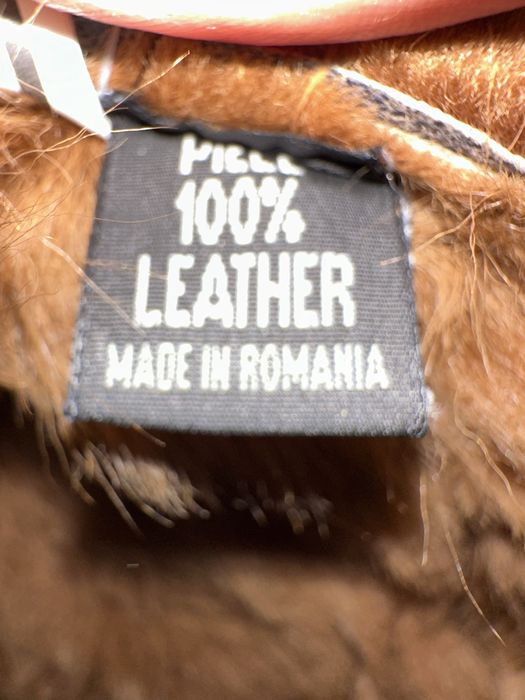 Palton din piele naturală, mărimea 40