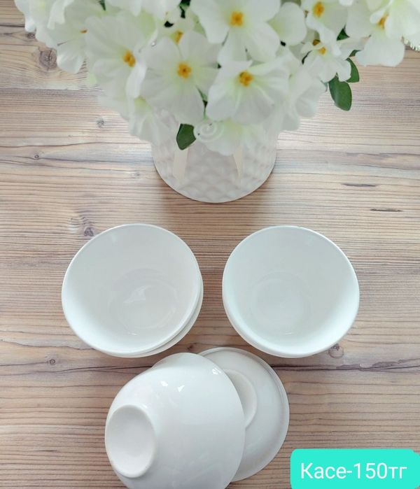 Посуда красивая белая