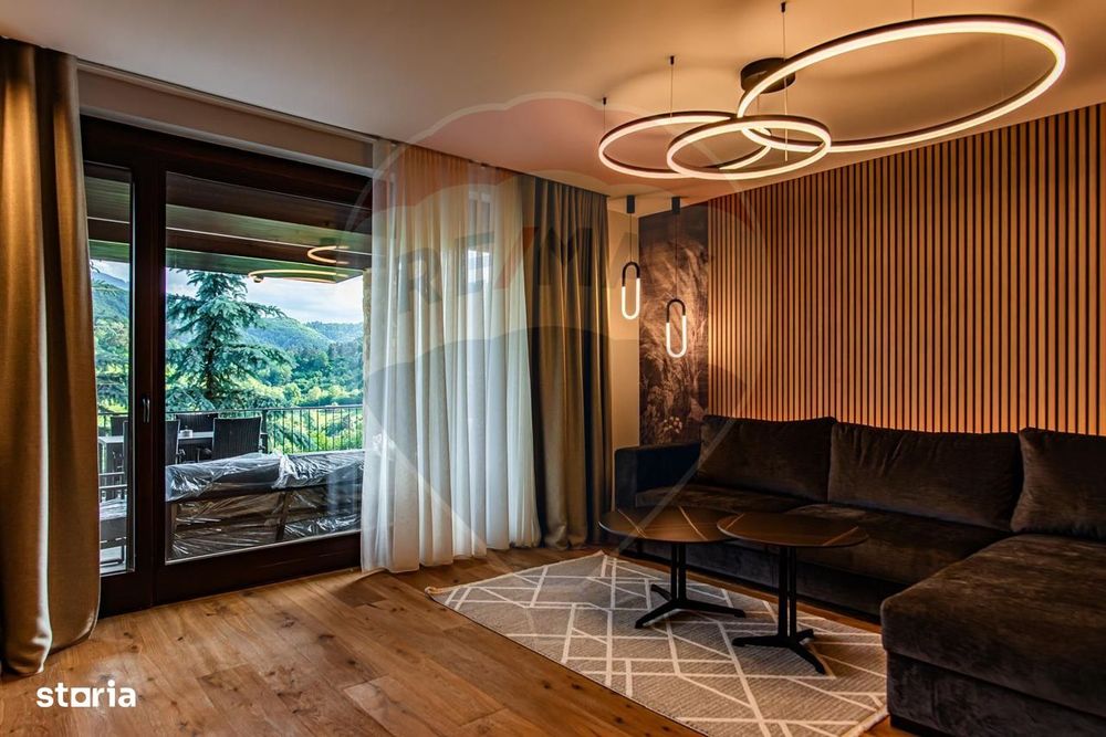 Casa de inchiriat cu panorama spectaculoasa si finisaje premium
