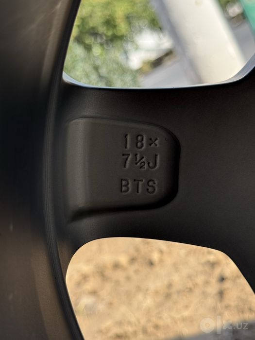 Оригинальные диски Toyota R18 с резиной Dunlop и датчиками
