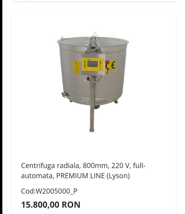 Centrifuga  full automată