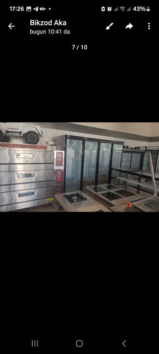 Pech.ka duxobka elektr.onniy va gaz.li non pishirish 9 list.li duxofka