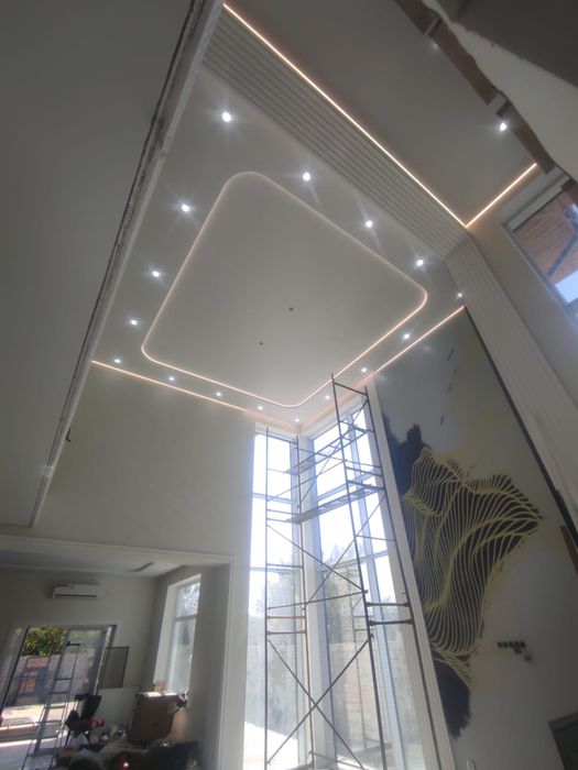 Натяжные потолки по 1600тг/м2