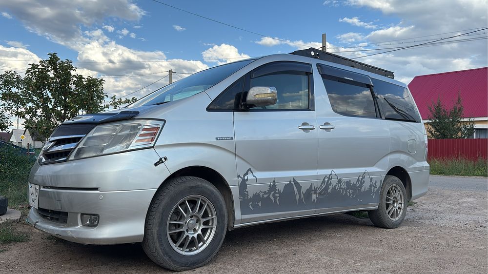 Тоиота Alphard 2.4 гибрид обмен есть