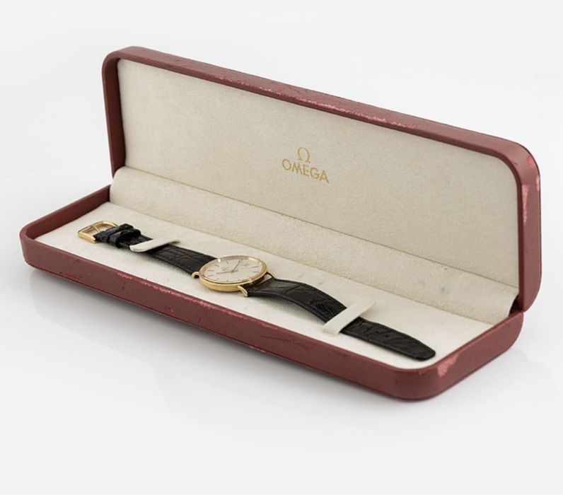 Ceas Omega original aur 18k - unisex