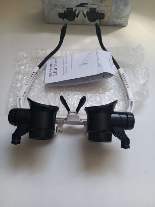 Lupa pentru reparații, lupa si led,reglabili, noi, NOS