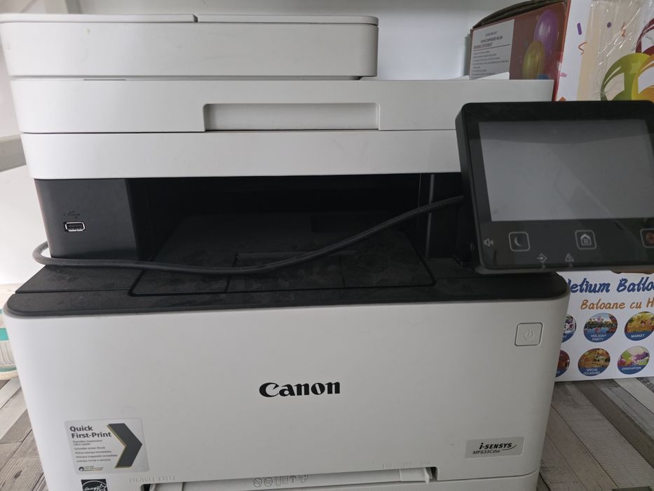 Canon i-SENSYS MF655Cdw ADF + Wi‑Fi – Cartușe montate