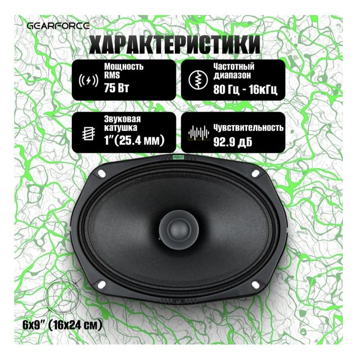 Колонкалар Machette Deaf Bonce 4 штук