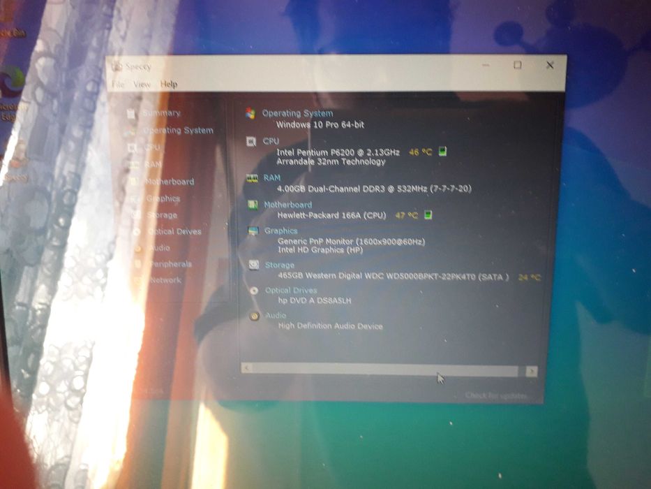 Hp Intel Pentium de 17.3 inch