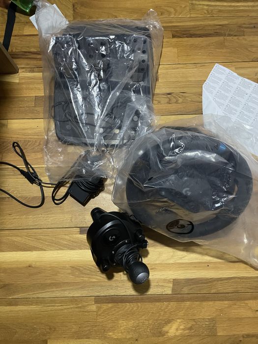 Logitech g923 +scimbator