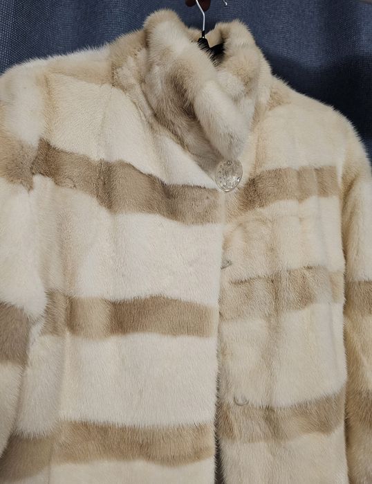 Blană de nurcă mărimea S/M – Stare excelentă