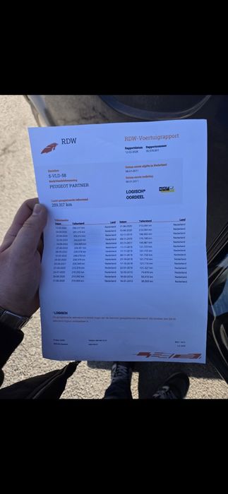 Peugeot partner 1.6 HDI 2012