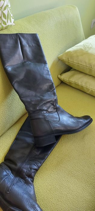 Дамски ботуши естествена кожа 37 номер