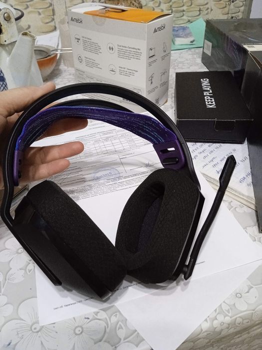 Наушники игровые Logitech новые 45000