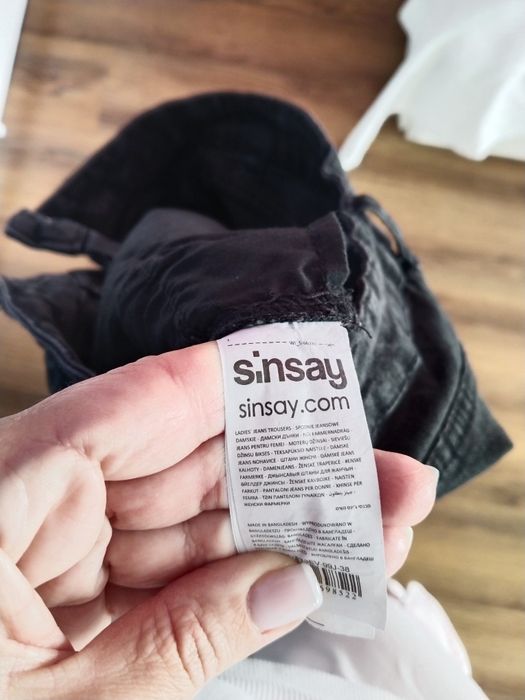 Pantaloni boyfriend de Sinsay mărimea 38