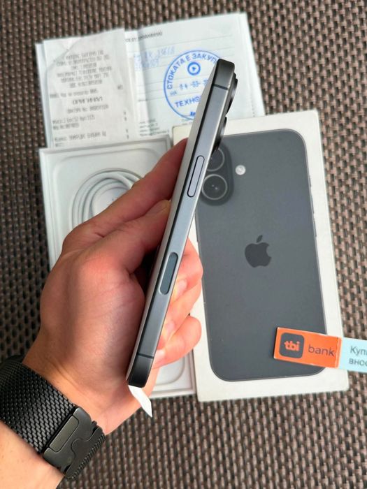 КАТО НОВ! *ЛИЗИНГ* iPhone 17 Black 256Gb 24М ГАРАНЦИЯ