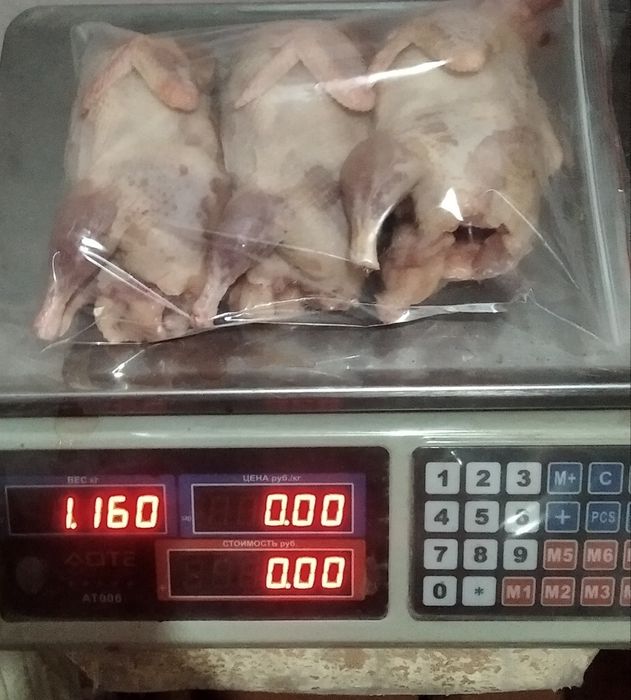 мясо перепелов 1кг