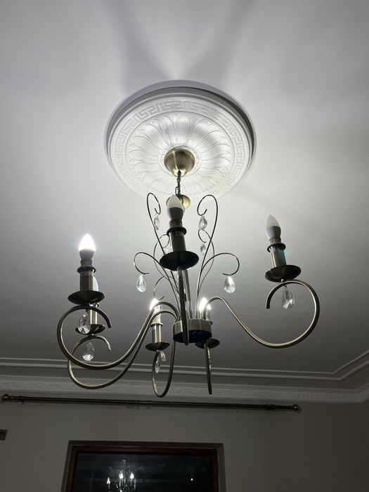 люстры металлические