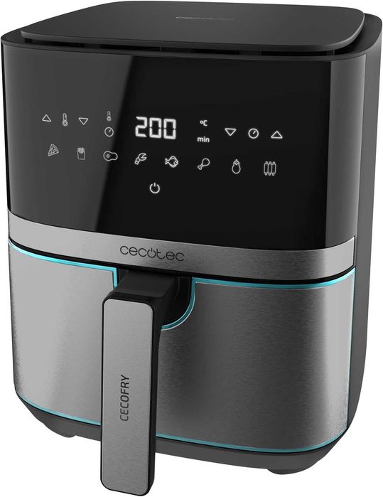 Фритюрник/еър фрайър с горещ въздух Cecotec Cecofry диетичен 5.5л