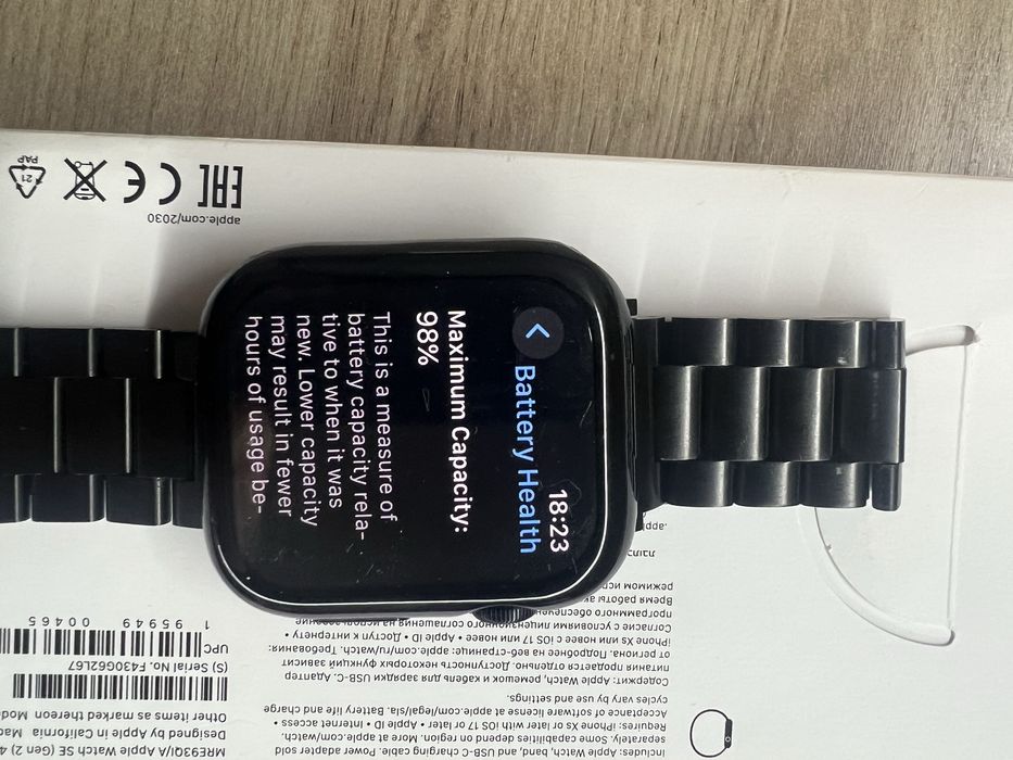 Apple watch SE (Gen 2) 44мм Midnight, GPS