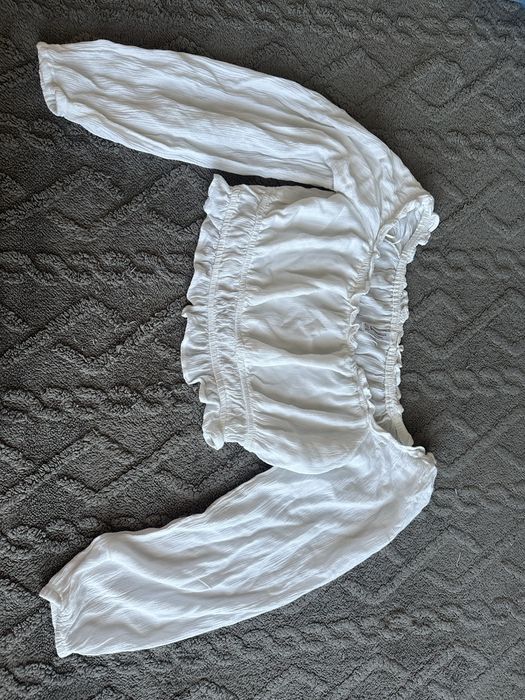 Белые кофты с длинным рукавом