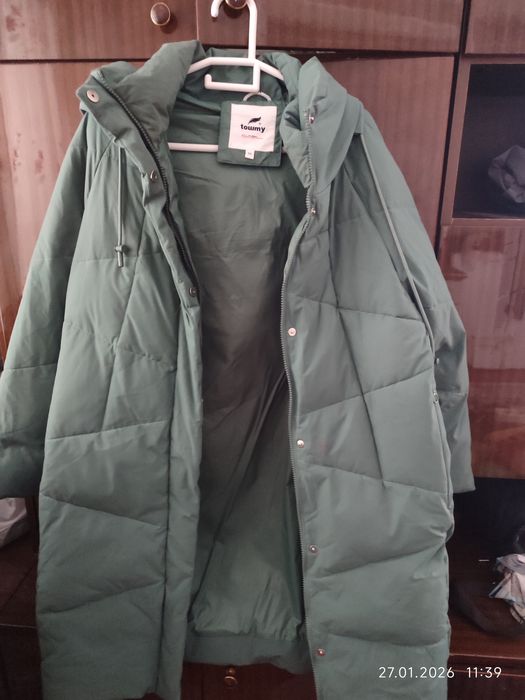 Пуховик женский 48-50 зима