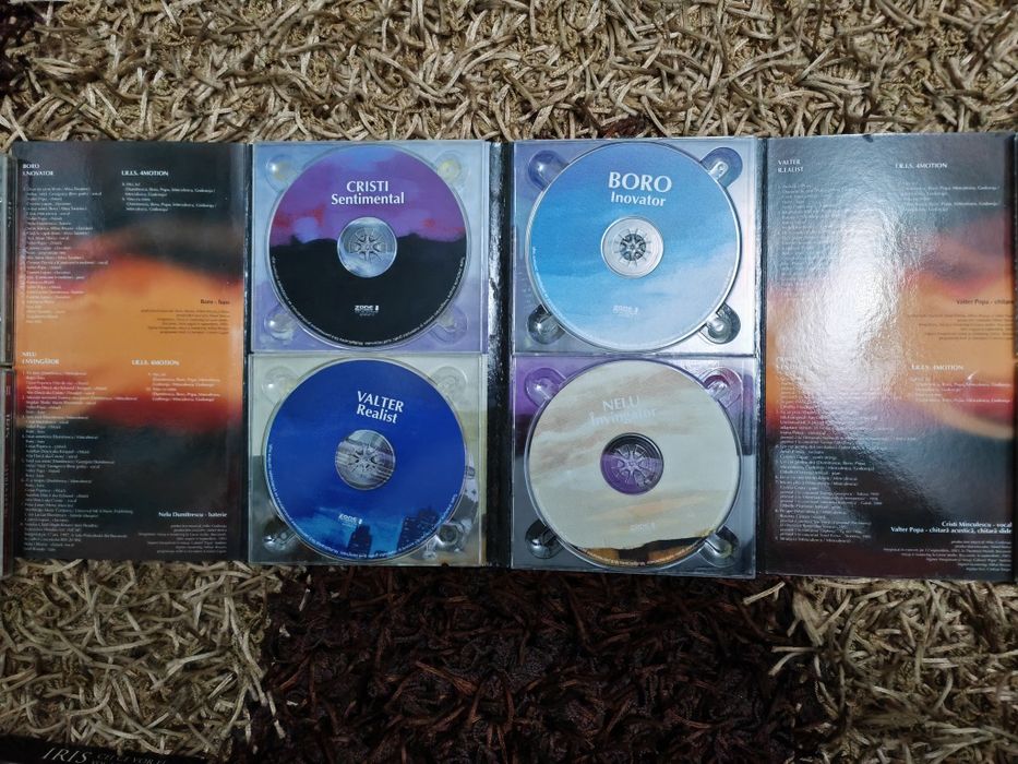 Iris colecție 11 cd-uri și 2 casete
