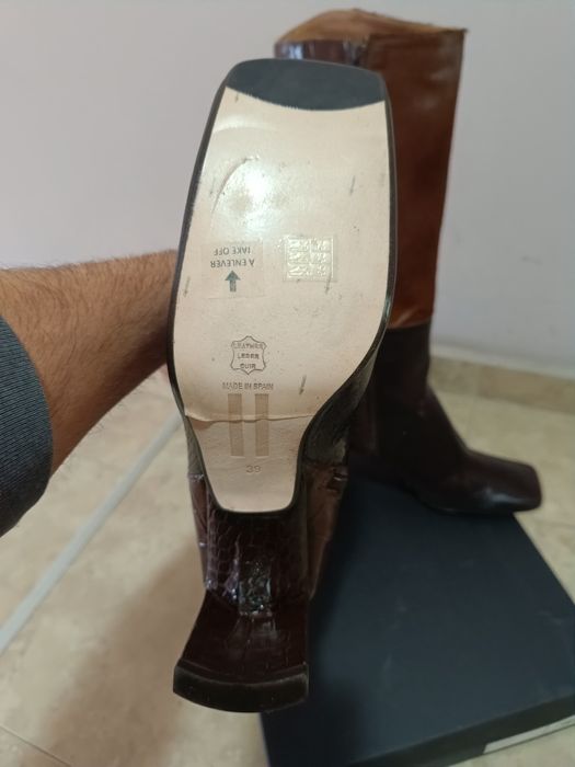 Дамски ботуши от естествена кожа НОВО!