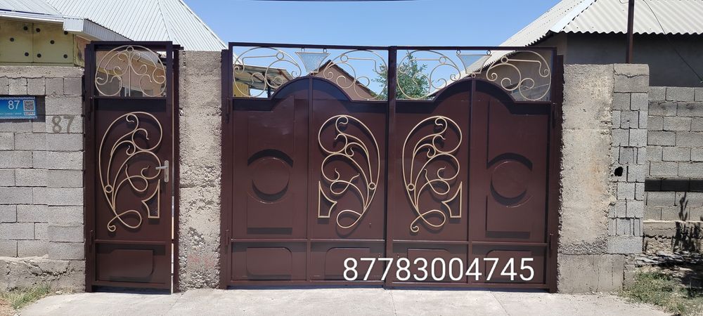 Покраска ворот!!!