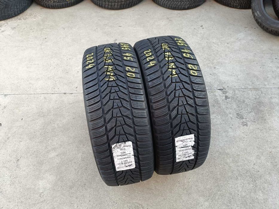 Doua anvelope iarna 245 45 20 hankook winter I*cept evo3 dot 2024