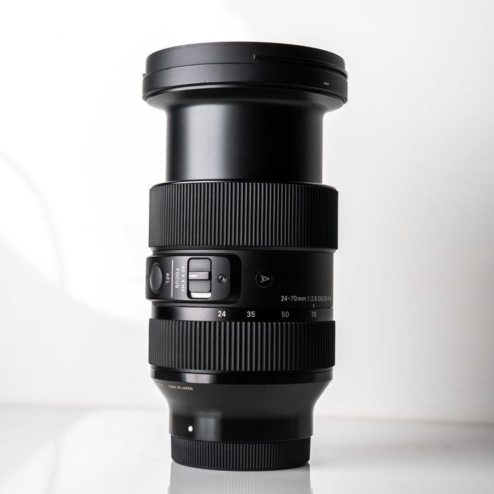 Sigma 24–70mm f/2.8 DG DN Art за Sony – пълен комплект
