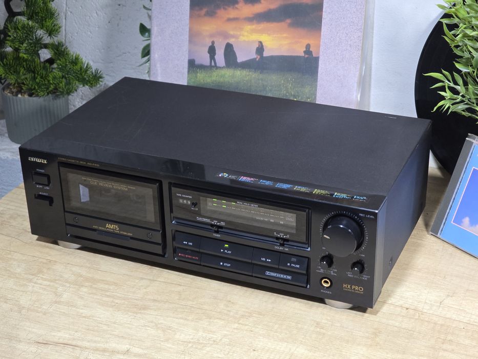 Casetofon deck AIWA AD-F410, stereo hifi  ,amts, bias , made in Japan