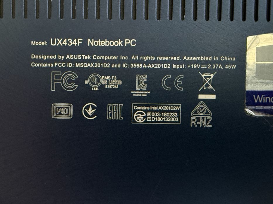 ASUS ZenBook i5