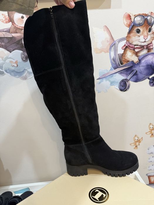 Продам зимние натуральные сапоги