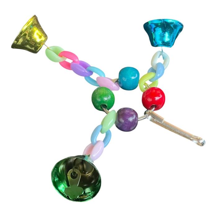 Голям лот за папагали: кацалка, дървени играчки