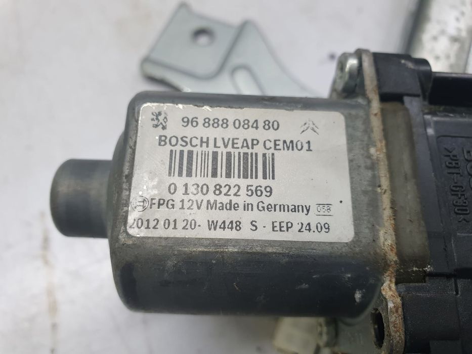 Macara geam stanga fata 9688808480 Peugeot 508 1 (2010 - 2014) 2.0 hdi DW10CTED4 2.0 hdi DW10CTED4
